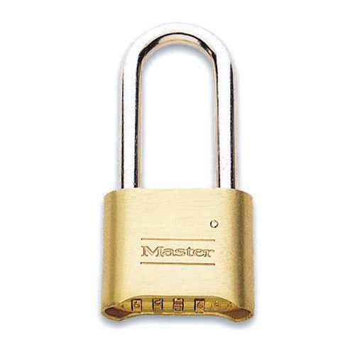 Master lock - lock,resetable,4-digit combo padlock 2-1/4&#034;shackle for sale