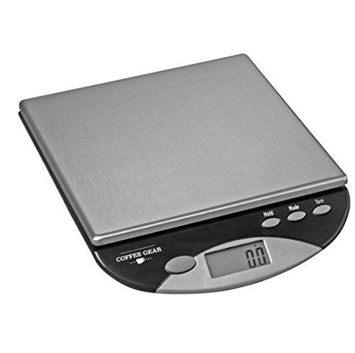 Coffee Gear CGPORT2KG Bench Portafilter Scale, Silver