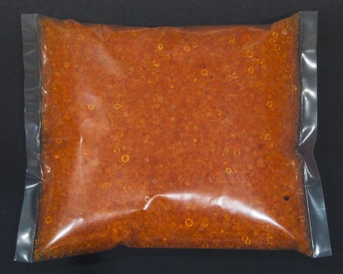 St 1lb orange indicating silica gel desiccant cobalt chloride free loose / bulk for sale