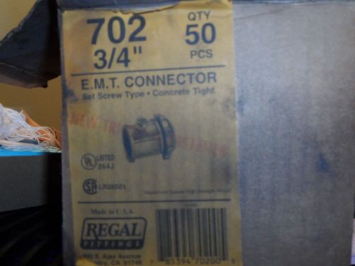 23 regal   3/4&#034; E.M.T. Set Screw Connector