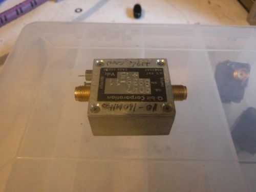 QBIT 9047 Amplifier 10-160MHz +17dB Gain +20dBm