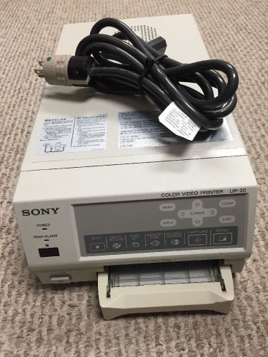 Sony Color Video Printer UP-20 w/ Printer Paper Tested &amp; Works