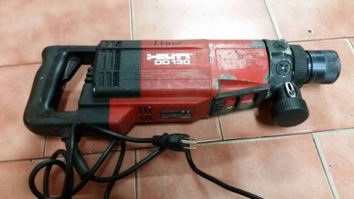 used  Hilti DD 130 Diamond Core Drill Coring System  hilti DD-130  115v