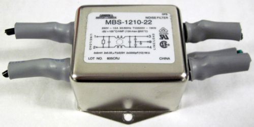 Densei-lambda mbs-1210-22 dps in line noise filter for sale