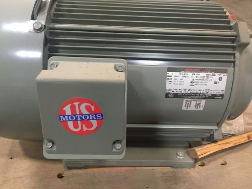 US Motors A980A 15 horsepower Unimount 125 Enclosed high efficiency motor