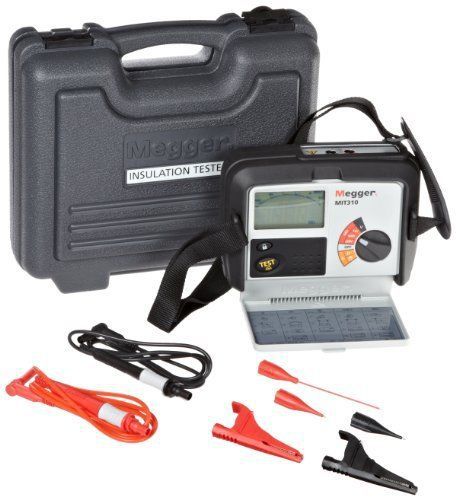 Megger MIT310-EN Insulation Tester, 1000 Megaohms Resistance, 250V, 500V, 1000V