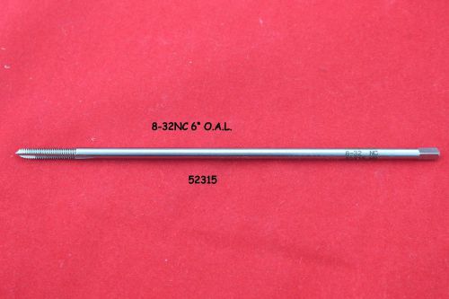 NEW HANSON-WHITNEY 8-32NC 2 FLUTE XL TAP 6&#034; OAL GH3 SPIRAL PLUG #52315 (HW)