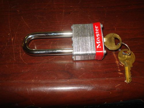 Masterlock steel body padlocks quantity 6 3mklhw2kred |lg4|rl for sale