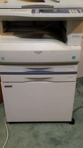 Sharp AR-M207 copier with cabinet, Works