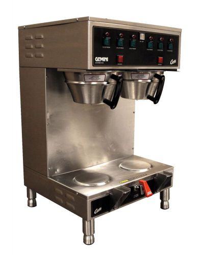 Wilbur curtis gem 312il twin satellite coffee brewer 220v for sale