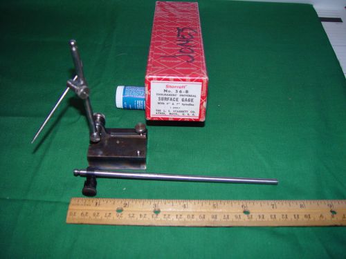 Starrett No 56-B Toolmaker&#039;s Universal Surface Gage-Mint W/Box