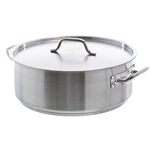 Pinch (BZ-20) 20 qt Stainless Steel Brazier w/Cover