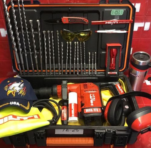 HILTI TE 25, L@@K, GREAT CONDITION, PREOWNED, FREE EXTRAS, FAST SHIP