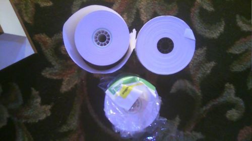 Office Max 3&#034; x 150 ft adding machine tape 3 rolls