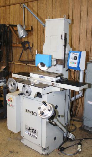 6&#034; w 18&#034; l jones &amp; shipman 540 surface grinder, roller bearing tbl, walker emc, for sale