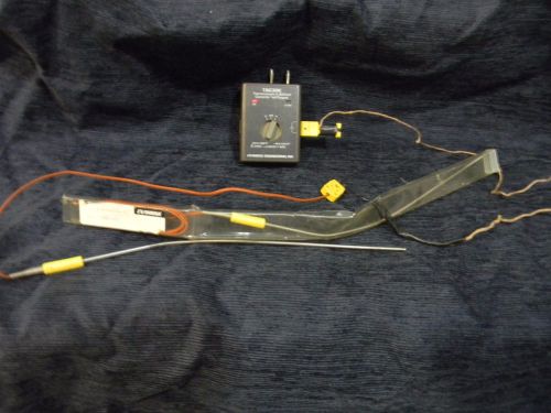 Omega TAC30K Thermocouple to Analog Millivolt  Converter + 3 Type K Thermocouple