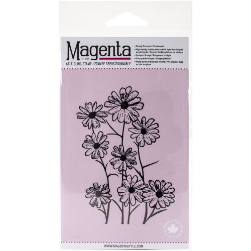 &#034;Magenta Cling Stamps 4&#034;&#034;X3&#034;&#034;-Black Eyed Susan&#034;