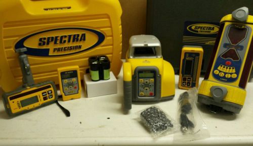 Spectra precision gl422n bulldozer pkg w/ lr50w &amp; mount dm-20 for sale