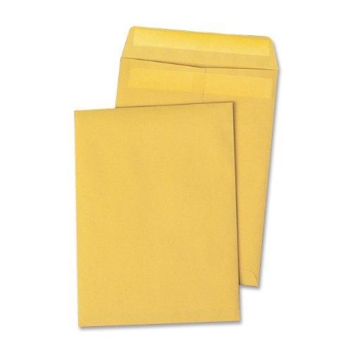 Quality Park Large Format/Catalog Envelopes, Brown Kraft, Redi-Seal, 10 x 13