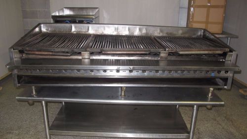 72&#034; HEAVY-DUTY RADIANT GAS CHARBROILER tx160400368