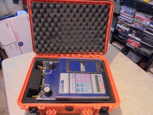 Watts regulator digital backflow preventor test kit