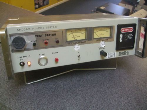 ROD-L M100AV HiPot Tester M100AVR4-28-20  #RTG