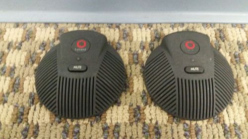 Lot of 2 Polycom SoundStation EX External Microphones 2301-02351-001 E &lt;&lt;&lt;