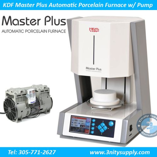 Porcelain Furnace Oven KDF Master Plus Automatic &amp; Free Vacuum Pump Dental Lab