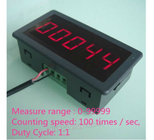 0.56&#034; Red LED Digital Display Punch Counter Electronic Counter DC12V-24V 0-99999