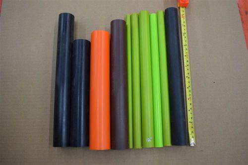 Urethane Assorted Round Rods Urethane Sticks 70A 75D Polyurethane Acrotech Inc.