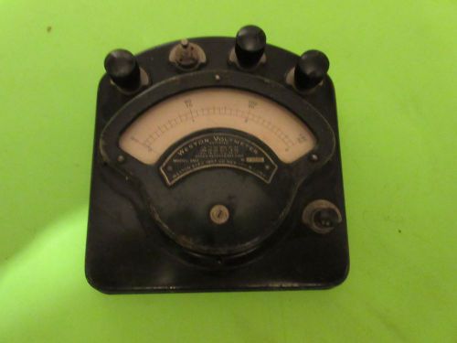 Vintage Weston Voltmeter Model 280 Steam Punk (PS3)