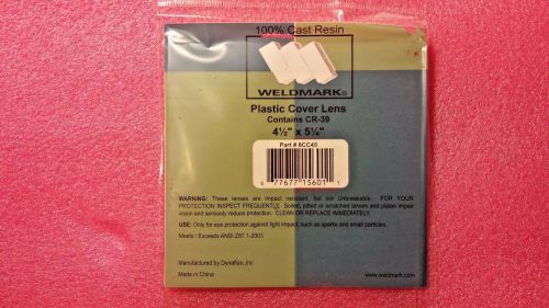 Weldmark cr-39 cover lens - cast resin - welding - 8cc45 (qty 10) for sale