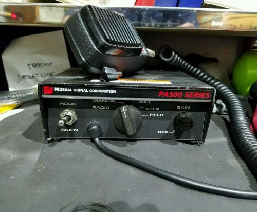 Federal signal pa300 siren for sale