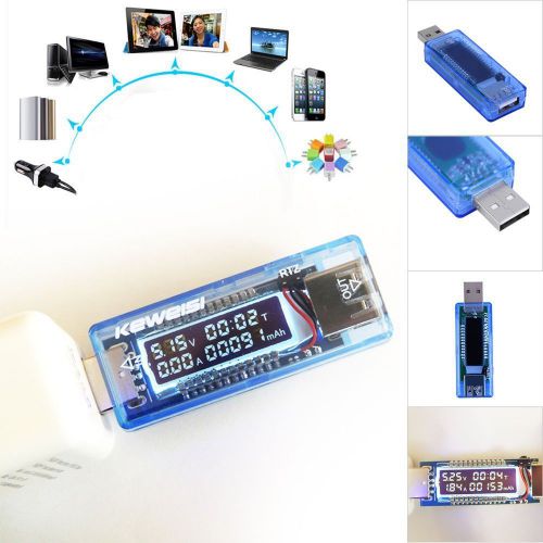 Pro usb volt current voltage doctor charger capacity tester meter power bank kg for sale