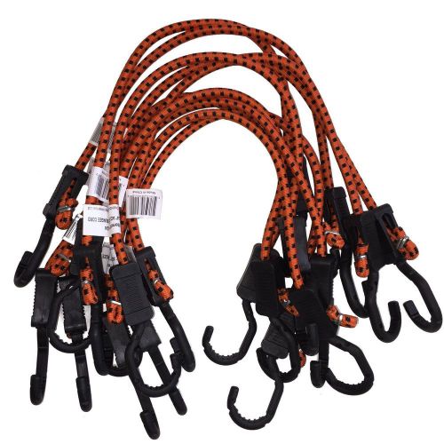 Kotap adjustable 24-inch bungee cords, 10-piece, item: mabc-24 for sale