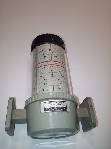 Hewlett Packard Model X532B Direct Waveguide Frequency Meter 8.2-12.4 GHz