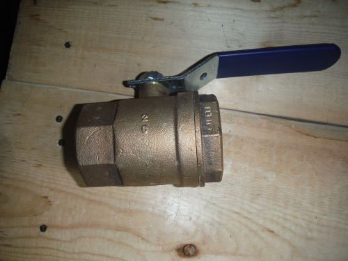 New nibco 2&#034; threaded  bronze  ball valve for sale