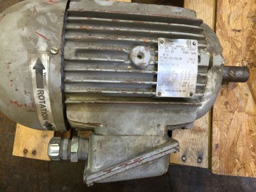 (2) Weg 5HP/3490RPM Motors Model BLN-5-36-184T