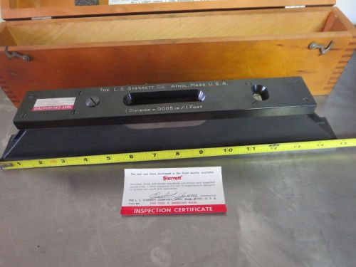 Starrett Master Precision Level model 199