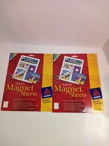 AVERY 3270 INK JET MAGNET SHEETS PKG OF 6 - NEW