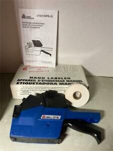 Avery Dennison Model PB-XL #216 2-Line Price Marker Hand Label Labeler Gun