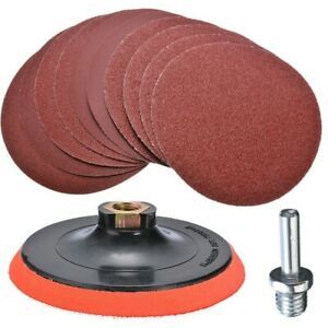 Grinding kit Sanding Disc 60 To 240 Grit Sandpaper High Quality Durable