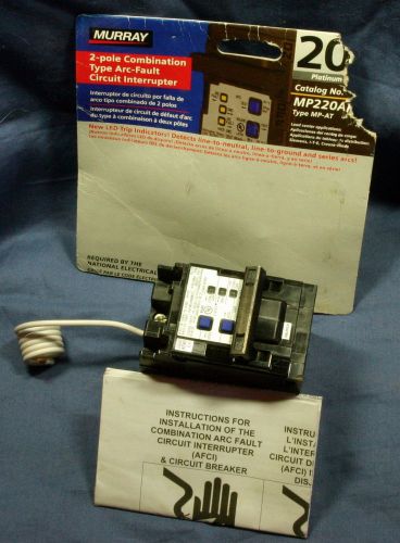 MURRAY  Breaker Interrupter Arc Fault 20A Model MP120AFCP