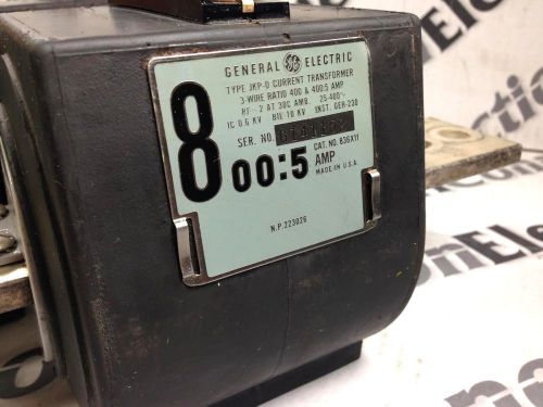 Ge current transformer 836x11 type jkp-0; 800:5 amp for sale