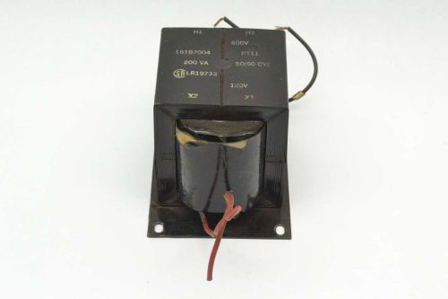 161b7004pt11 type h 200va 600v-ac 120v-ac transformer b427684 for sale