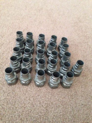 (25) Regal 1/2&#034; Flex And EMT Compression Connectors 1611