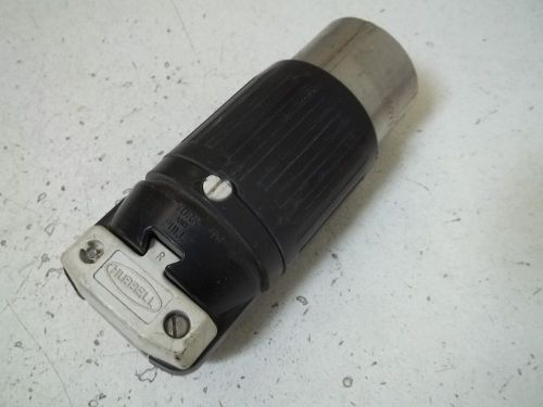 HUBBELL 37-65C-3P-4W LOCKING PLUG *USED*