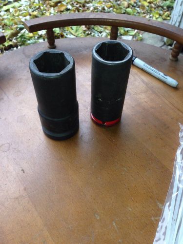 2 Dayton Wheel Sockets 1 1/4in &amp; 1 3/4in