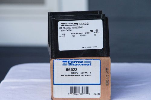 Ferraz Shawmut 66522 intermediate power distribution blocks PDB 600V