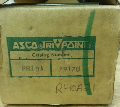 ASCO TRIPOINT   #PB10A  PRESSURE  SWITCH   NOS